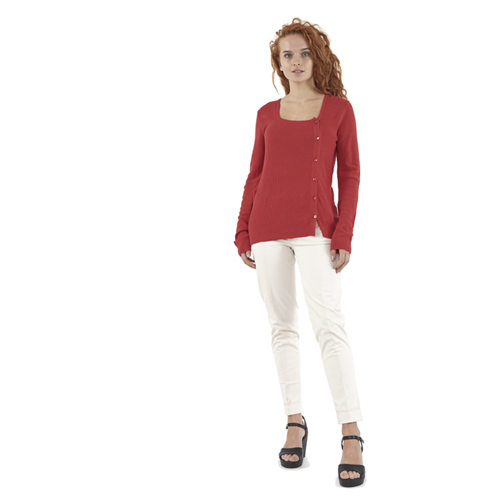 Beymen Cardigan Women size XL Orange Red